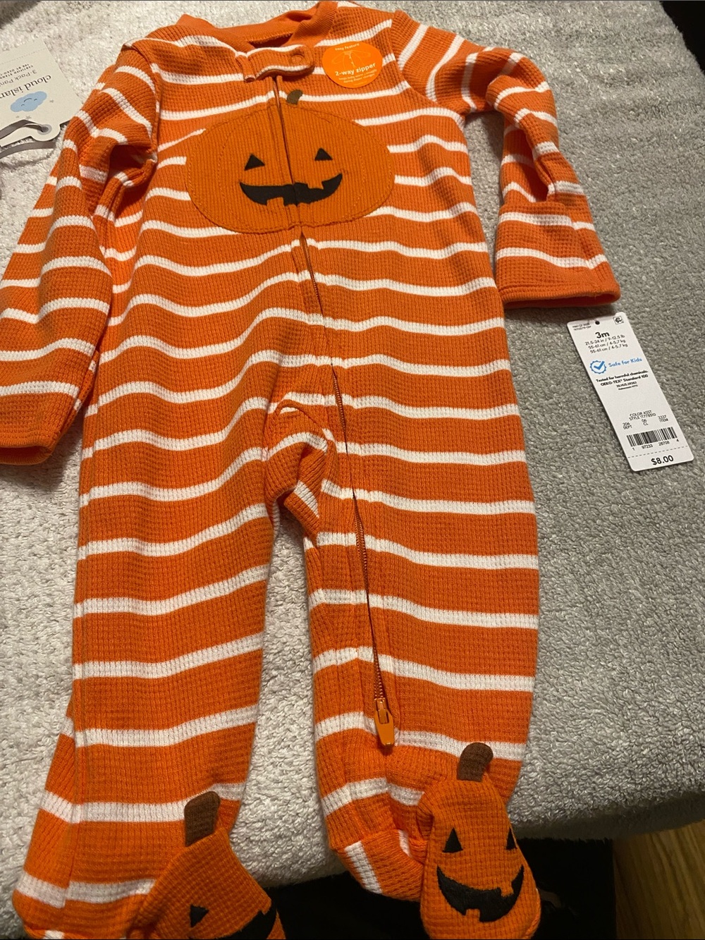 Bundle 5pcs Carters cloud island onesie pants